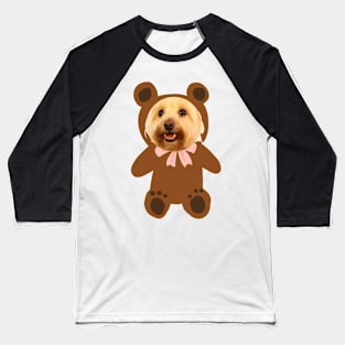 Funny Dog Art Baseball T-Shirt